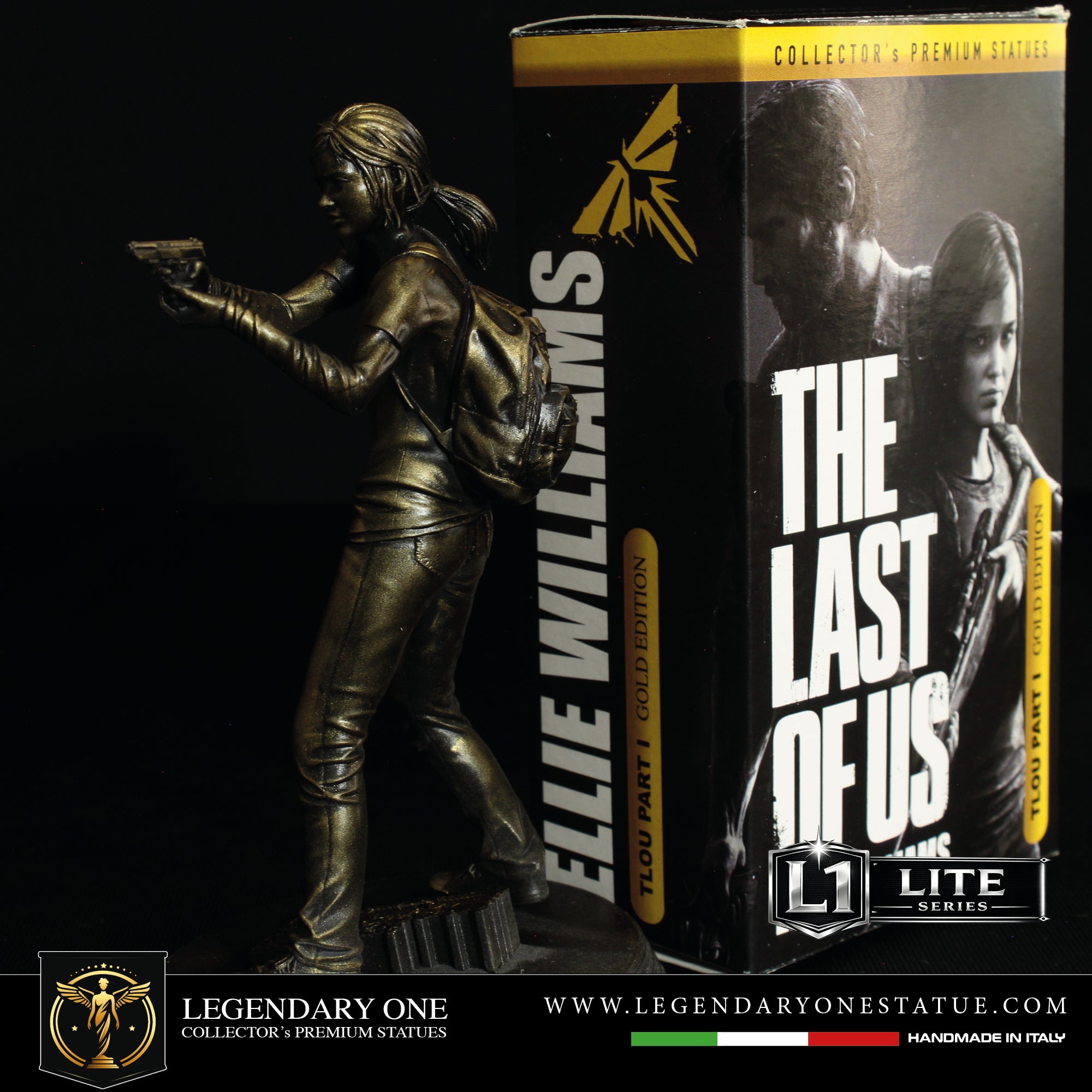 Ellie Willims Figure GOLD EDITION – The Last of Us PART 1 Statua da Collezione