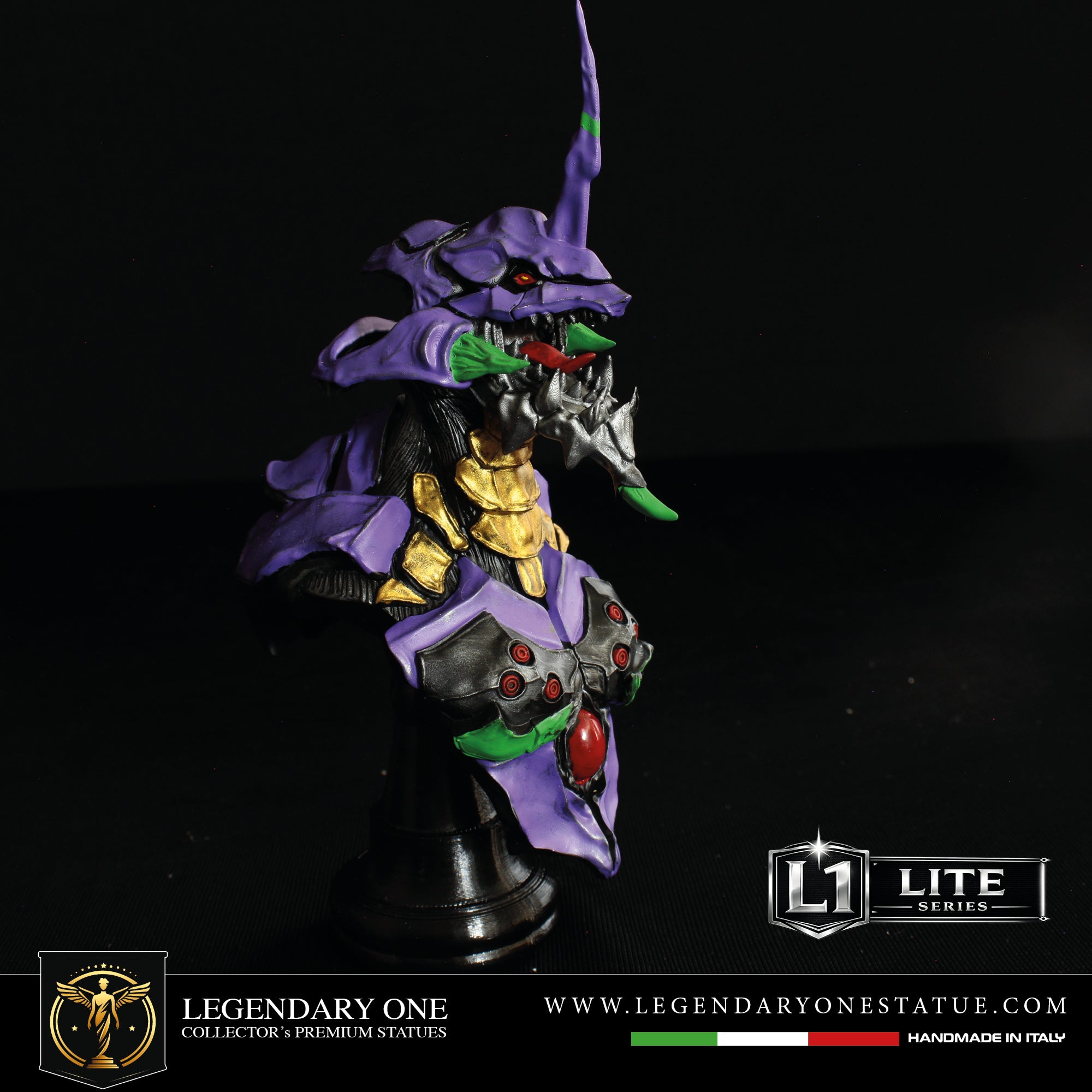 EVA 01 bust Figure - Evangelion Statua da Collezione