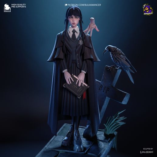 Gothic Daughter Diorama statua da collezione IceBreaker Series