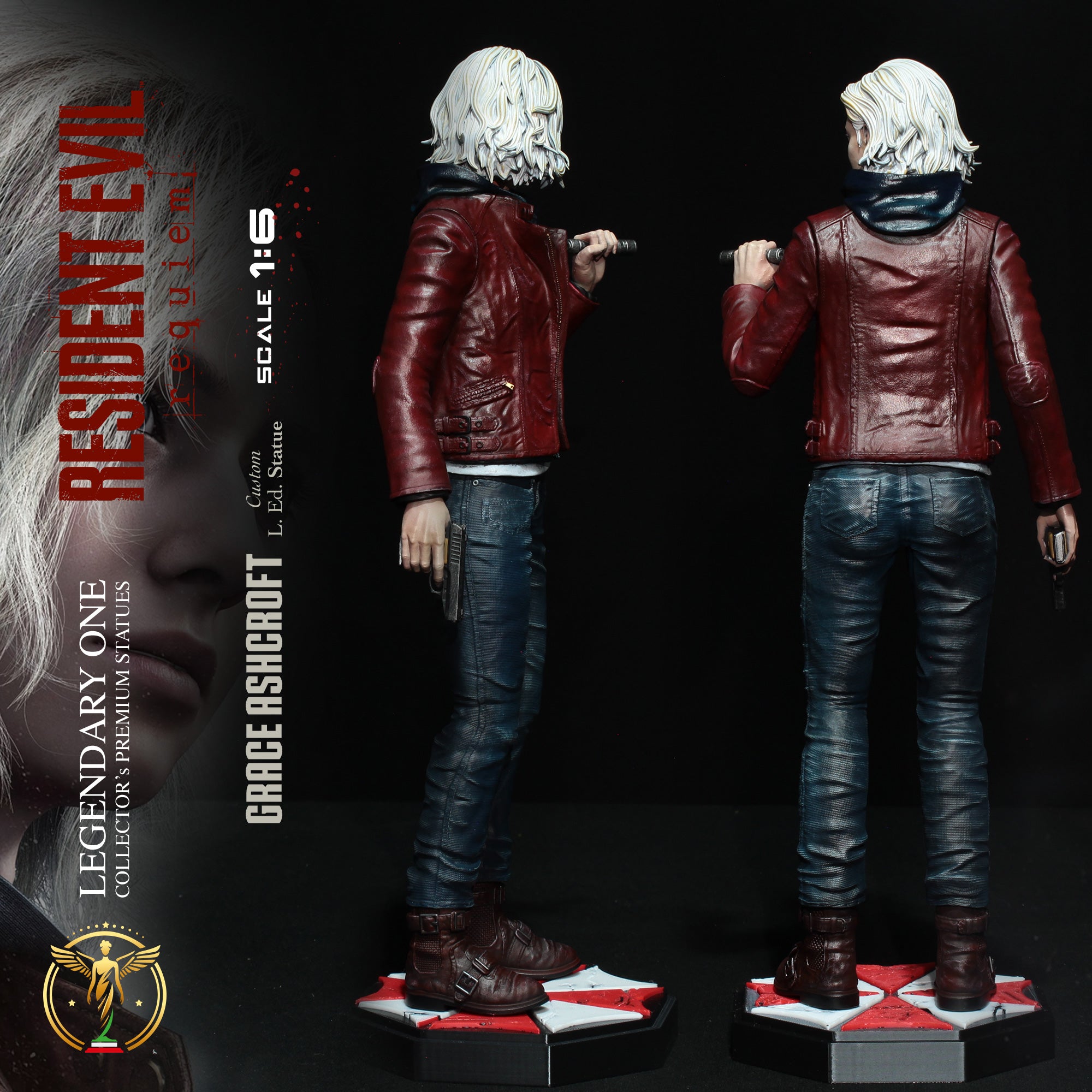 Grace Ashcroft Statua da Collezione - Resident Evil Requiem Figure - Real Game Color - scala 1:6 / 1:4