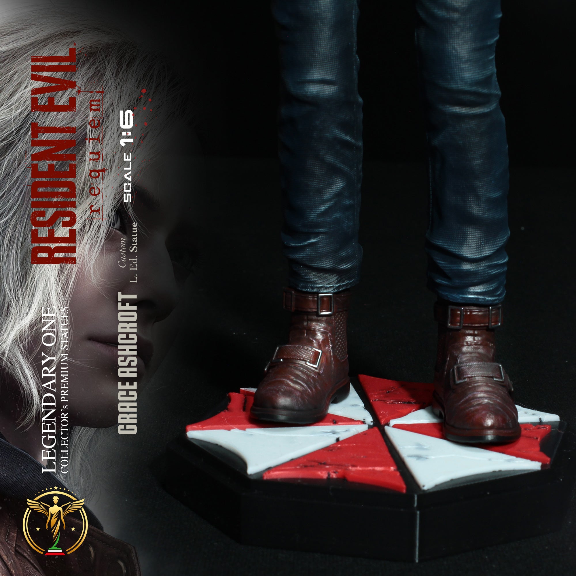 Grace Ashcroft Statua da Collezione - Resident Evil Requiem Figure - Real Game Color - scala 1:6 / 1:4