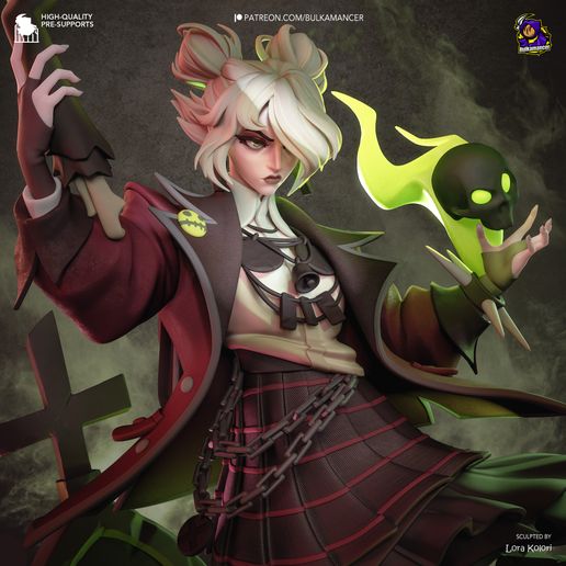 Graves Deadlock statua da collezione IceBreaker Series