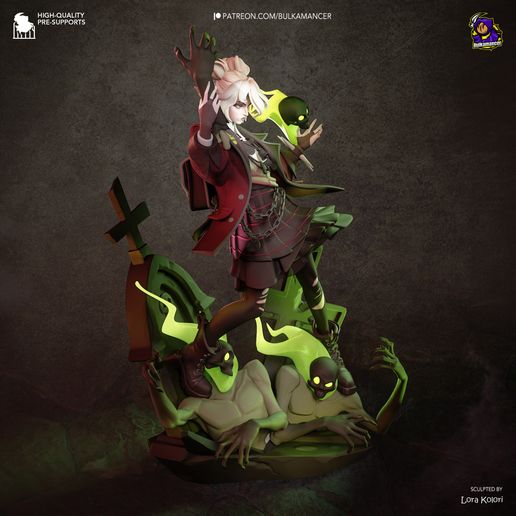Graves Deadlock statua da collezione IceBreaker Series