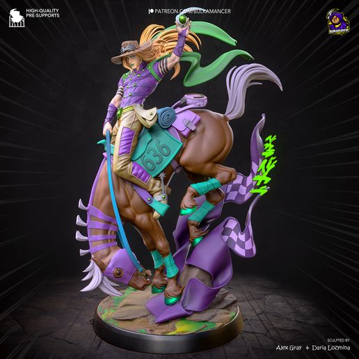Gyro Steel Ball Run statua da collezione IceBreaker Series