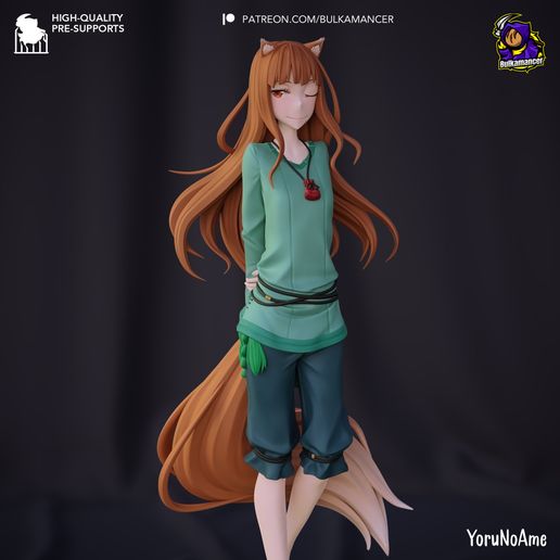 Holo Spice and Wolf statua da collezione IceBreaker Series