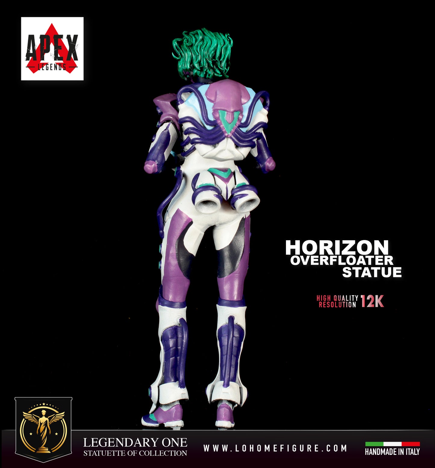 Horizon Overfloater Figure Premium Statue Apex Legends, Statua di Horizon in edizione esclusiva High Quality 12K