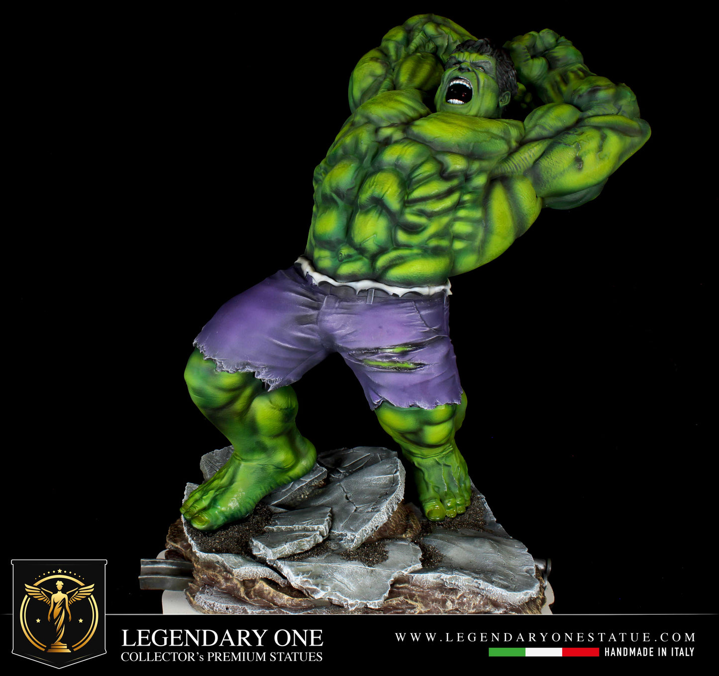 Hulk Figure Premium, Statua di Hulk Custom Figurine, Realistic Hulk Resin Statue, Avenger Figure, 12k Scale 1:4, Limited Edition Collectible