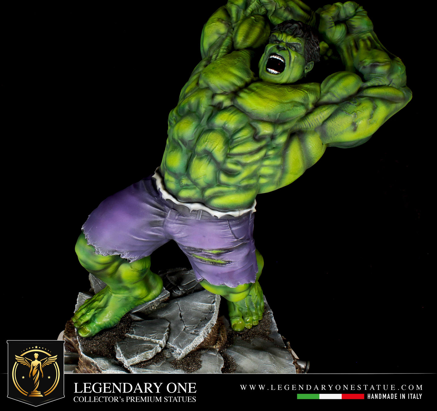 Hulk Figure Premium, Statua di Hulk Custom Figurine, Realistic Hulk Resin Statue, Avenger Figure, 12k Scale 1:4, Limited Edition Collectible