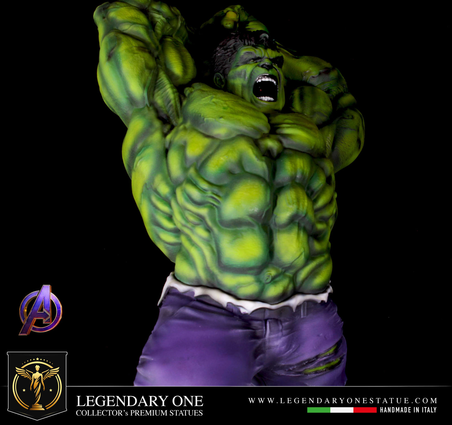 Hulk Figure Premium, Statua di Hulk Custom Figurine, Realistic Hulk Resin Statue, Avenger Figure, 12k Scale 1:4, Limited Edition Collectible