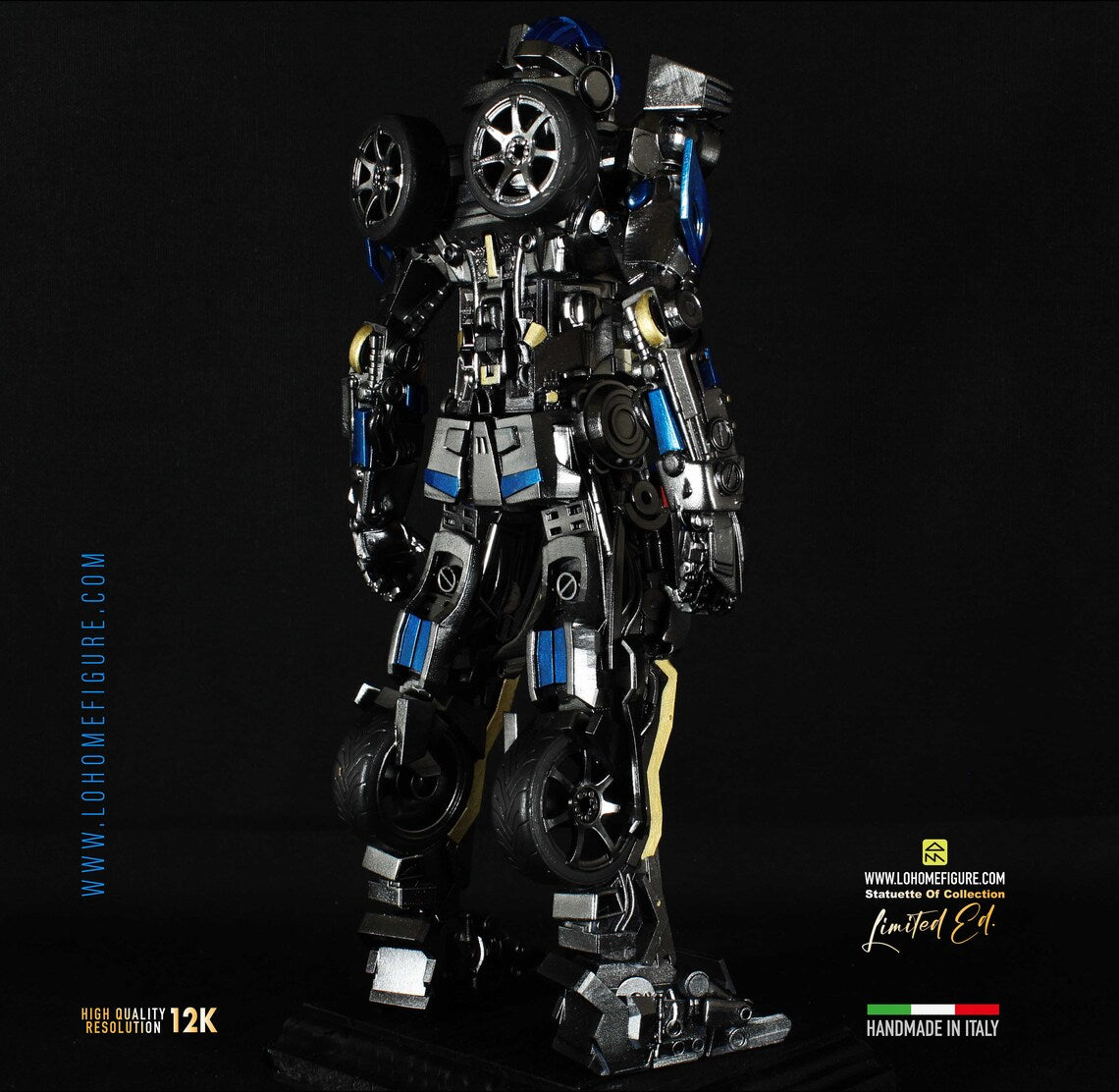 Mirage Statua da collezione - Transformers Figure esclusiva Real Cinematic Color - scala 1:6