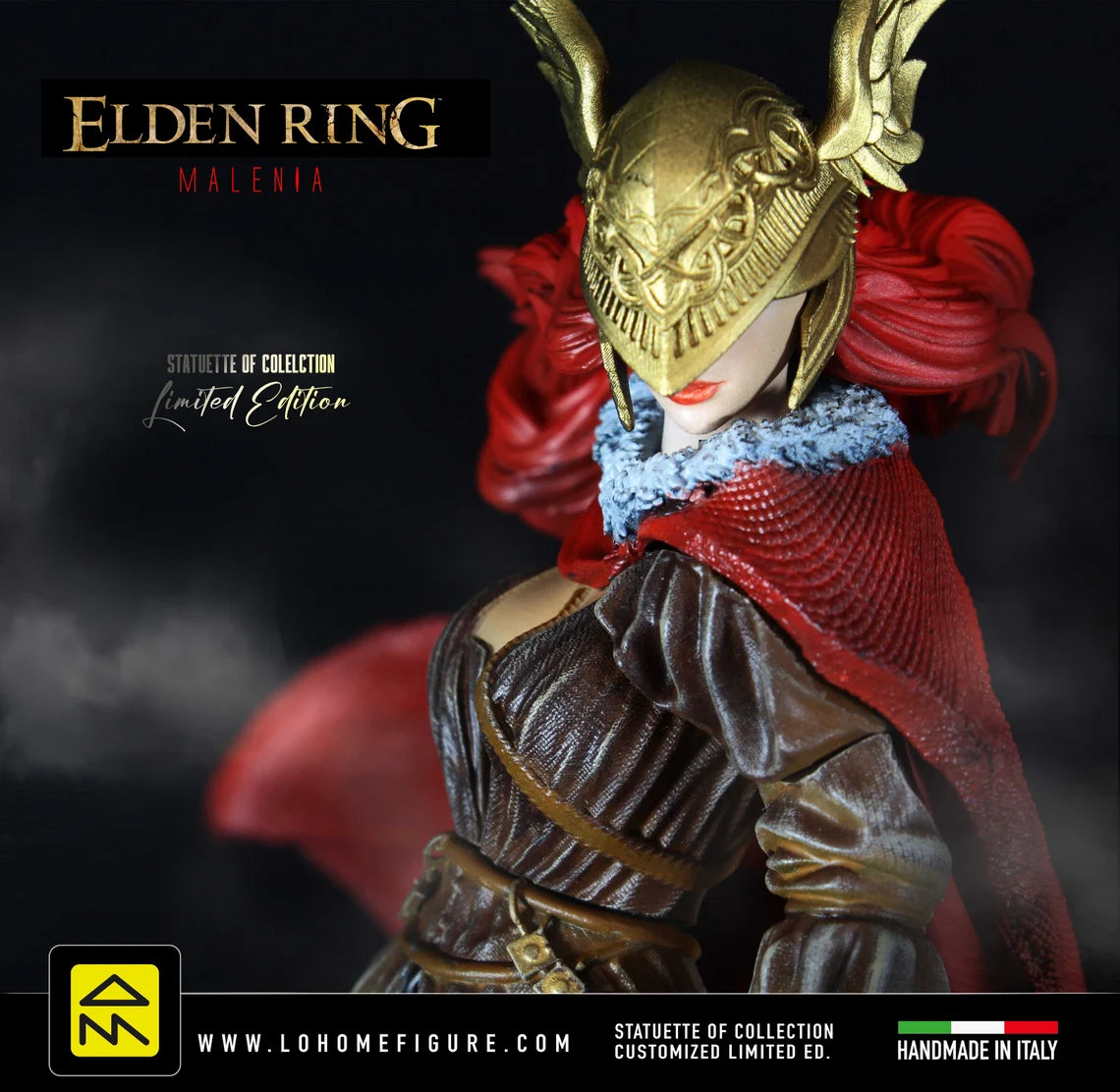 Malenia Statua, Elden Ring figure, Blade of Miquella Statua, Figure Premium Elden Ring Collector's Statue made in ITA Gaming Figure 12K