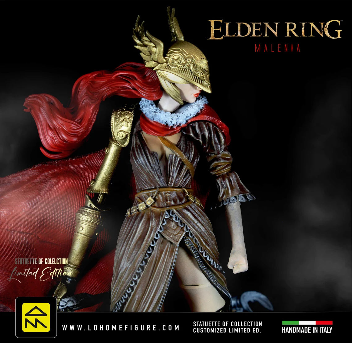 Malenia Statua, Elden Ring figure, Blade of Miquella Statua, Figure Premium Elden Ring Collector's Statue made in ITA Gaming Figure 12K