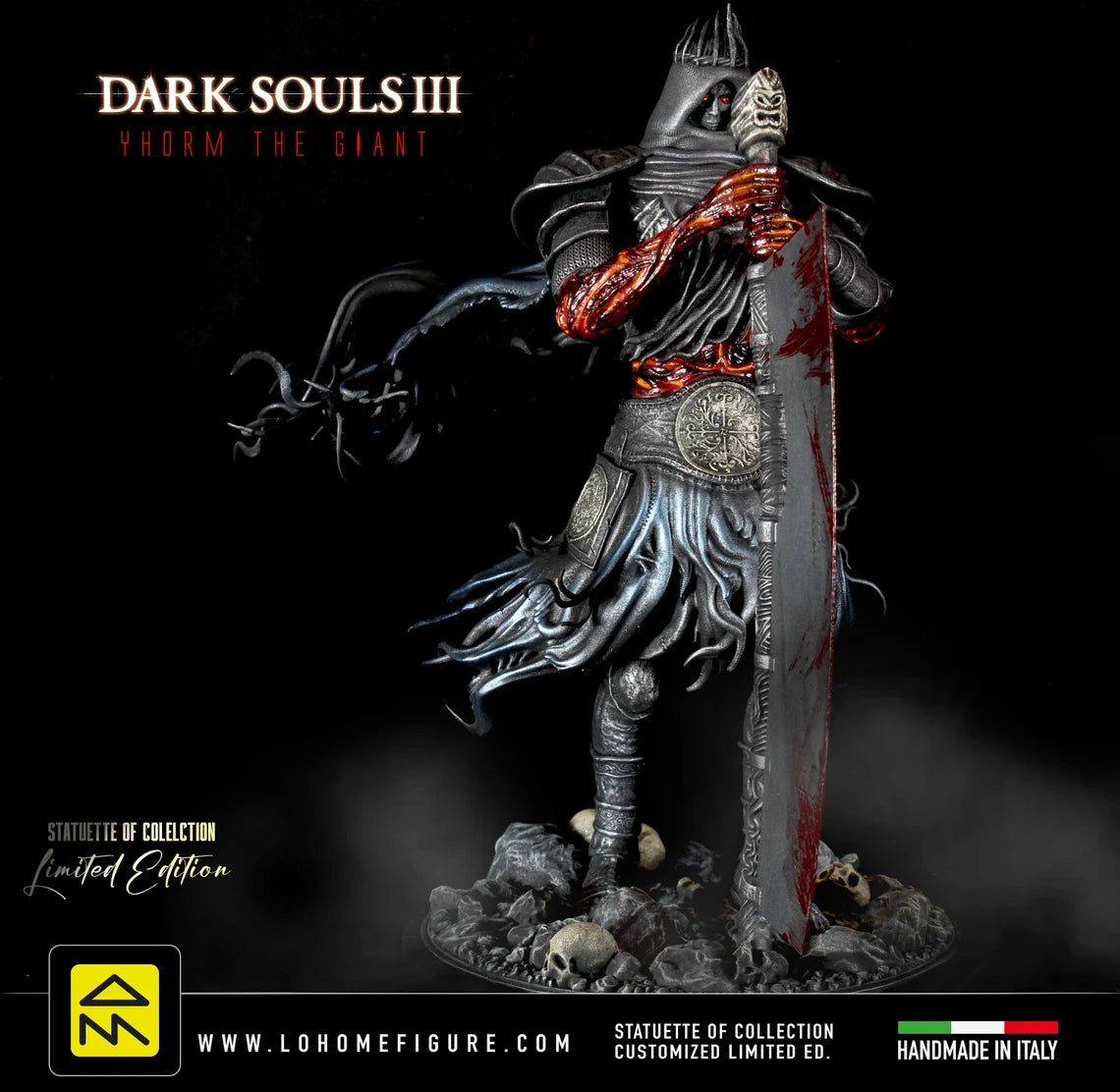 Yhorm Statua, Dark Souls figure, Yhorm the giant figure, Statua Premium Dark Souls III Collector's Statue made in ITA Gaming Figure 12K