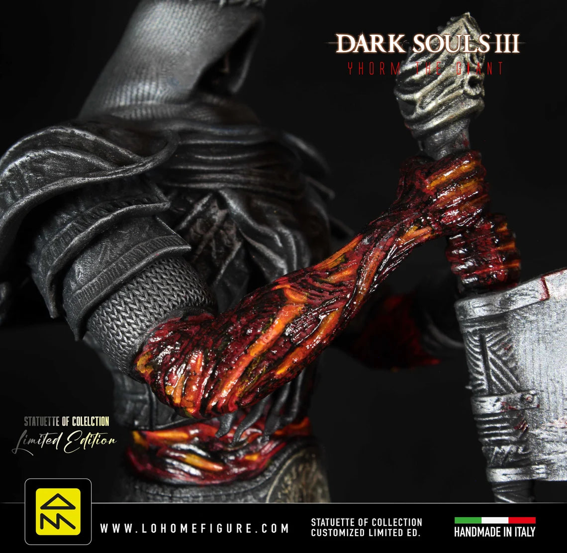 Yhorm Statua, Dark Souls figure, Yhorm the giant figure, Statua Premium Dark Souls III Collector's Statue made in ITA Gaming Figure 12K