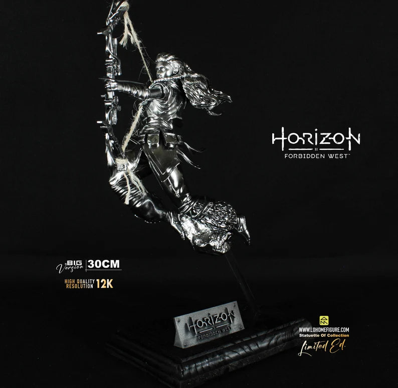 Aloy Horizon Forbidden West Collectable Figurine Antique Brass Effect Action Figure Made in Italy Playstation 5 Exclusive