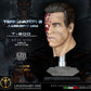 Terminator Statue, T-800 Bust, Arnold Schwarzenegger Action Figure, Maximum Realism with Integrated LEDs, 32cm 8k Endoskeleton