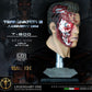 Terminator Statue, T-800 Bust, Arnold Schwarzenegger Action Figure, Maximum Realism with Integrated LEDs, 32cm 8k Endoskeleton