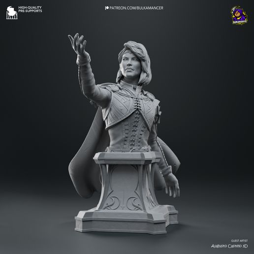 Isobel Baldur's Gate 3 statua da collezione IceBreaker Series