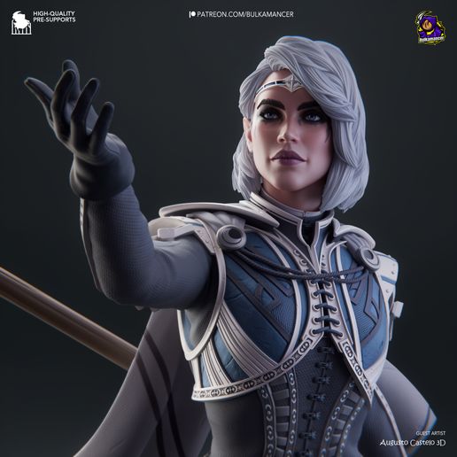 Isobel Baldur's Gate 3 statua da collezione IceBreaker Series