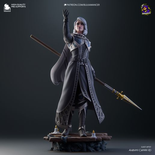 Isobel Baldur's Gate 3 statua da collezione IceBreaker Series