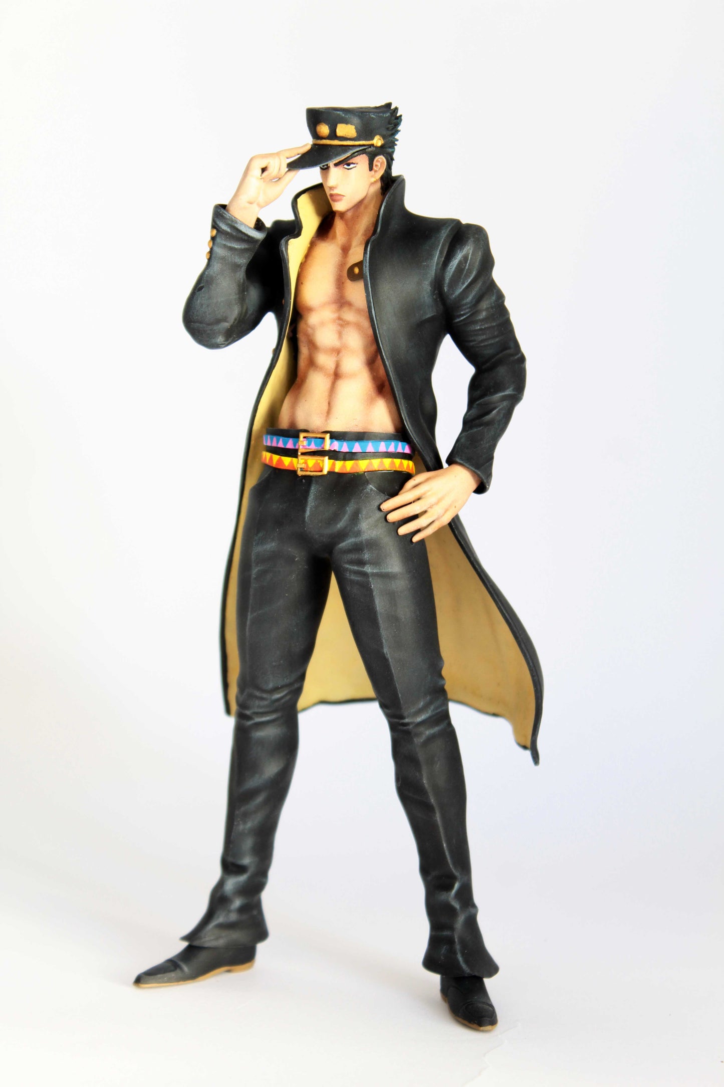 JoJo's Bizarre Adventure Figure, Action Figure di Jotaro Kujo, Statua da Collezione di Jojo No Kimyō Na Bōken? Stardust Crusaders Figure