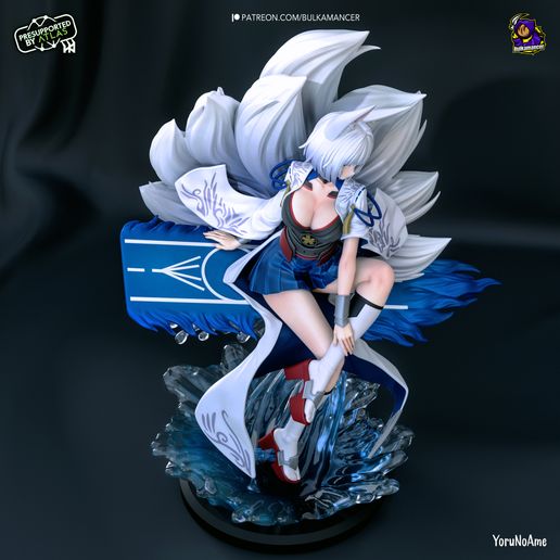 Kaga Azur Lane statua da collezione IceBreaker Series