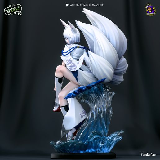 Kaga Azur Lane statua da collezione IceBreaker Series