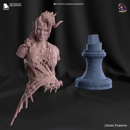 Karlach Baldur's Gate 3 statua da collezione IceBreaker Series