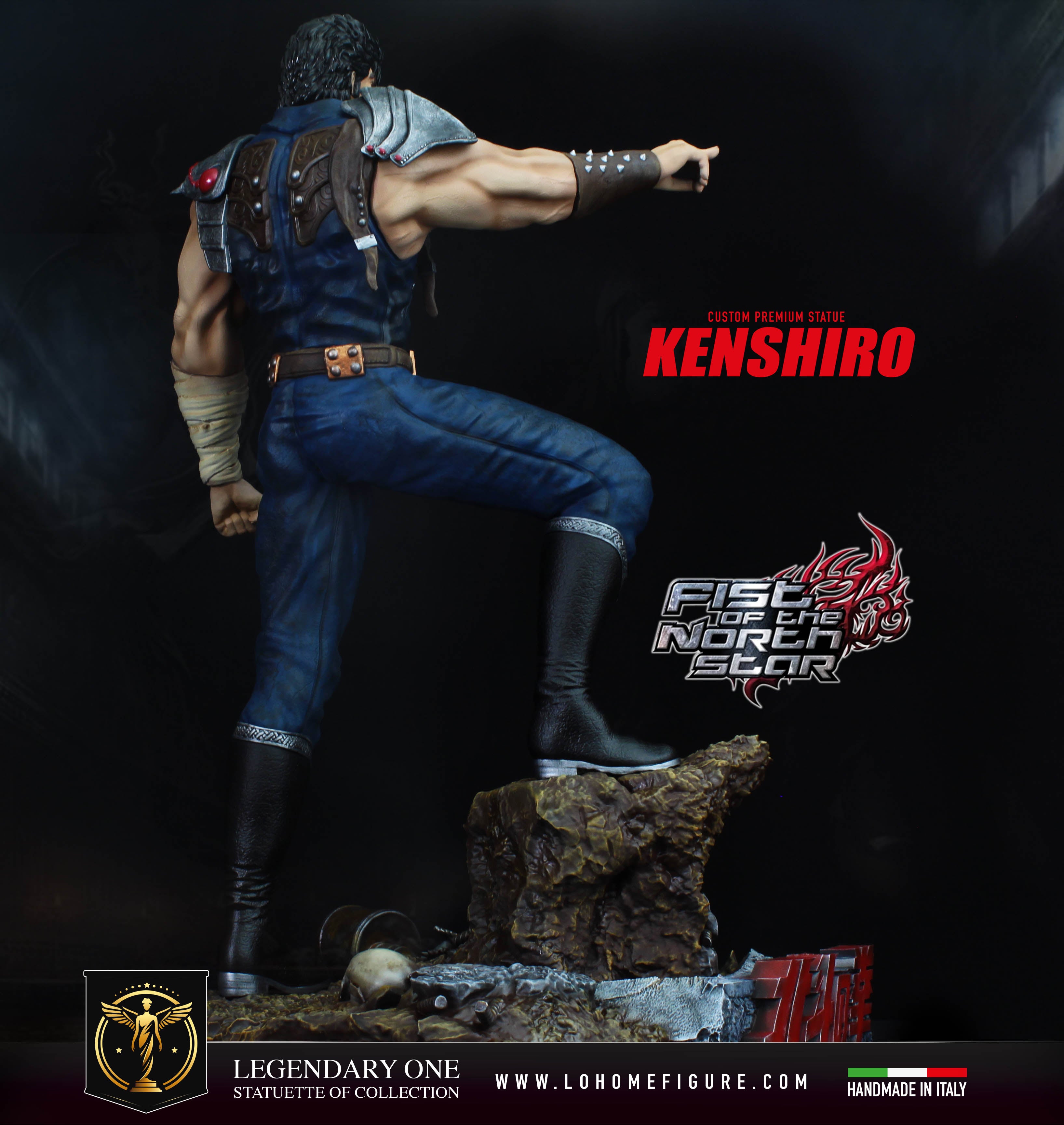 Kenshiro Extreme Edition Statua da Collezione Esclusiva – Ken il Guerriero (Hokuto no Ken) Fist of the North Star Figure - Limited Edition scala 1:4