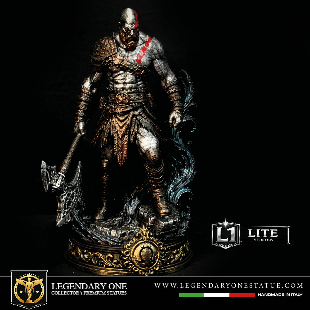 Kratos Figure - God of War Statua da Collezione