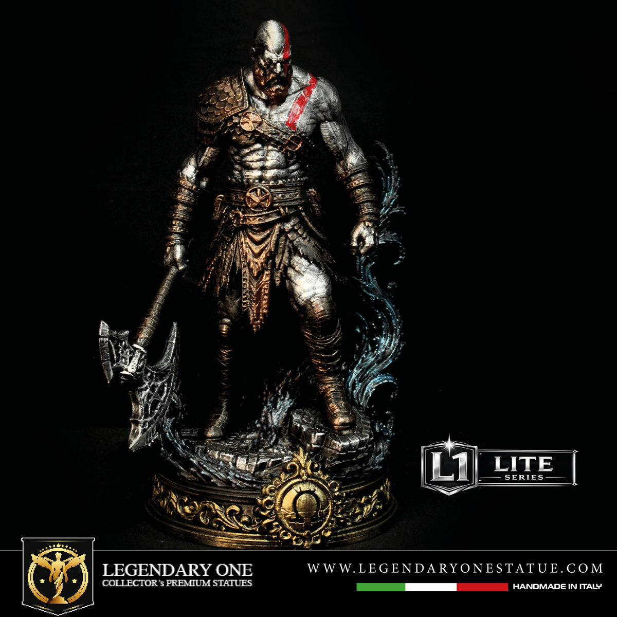 Kratos Figure - God of War Statua da Collezione