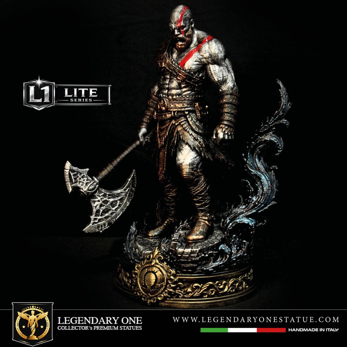Kratos Figure - God of War Statua da Collezione