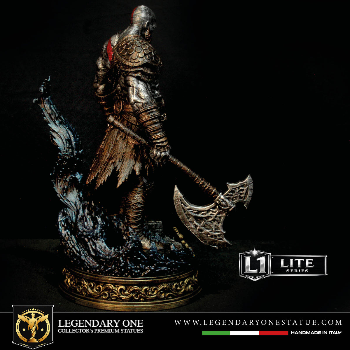 Kratos Figure - God of War Statua da Collezione