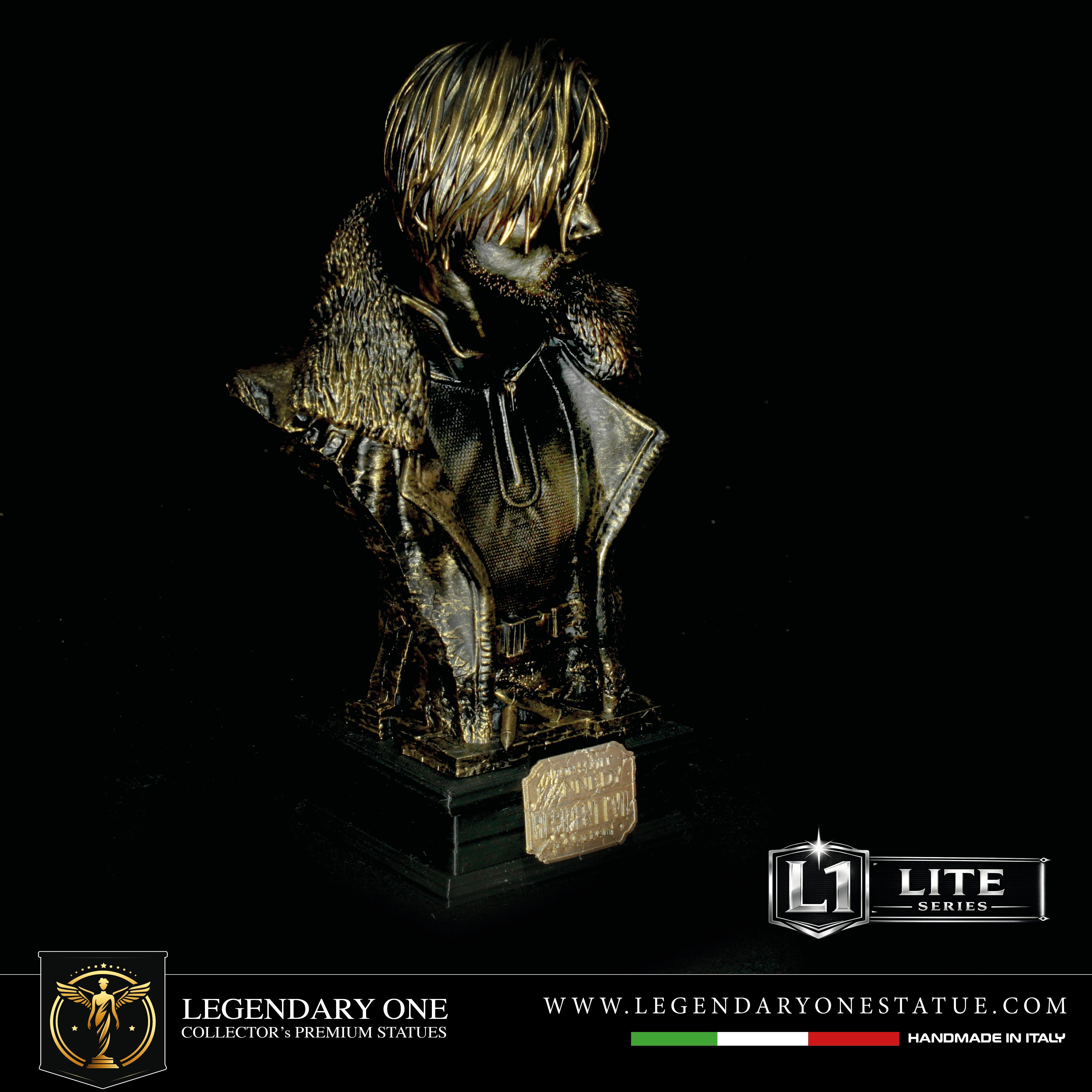 Leon S. Kennedy Bust Figure - Resident Evil Requiem Statua da Collezione