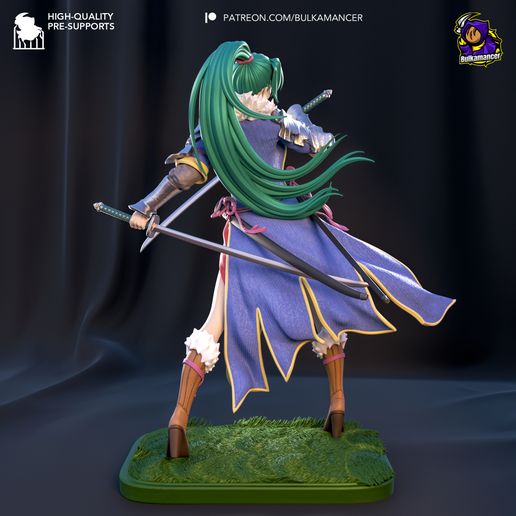 Lyn Fire Emblem statua da collezione IceBreaker Series