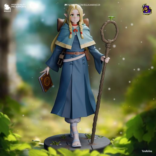 Marcille Dungeon Meshi statua da collezione IceBreaker Series