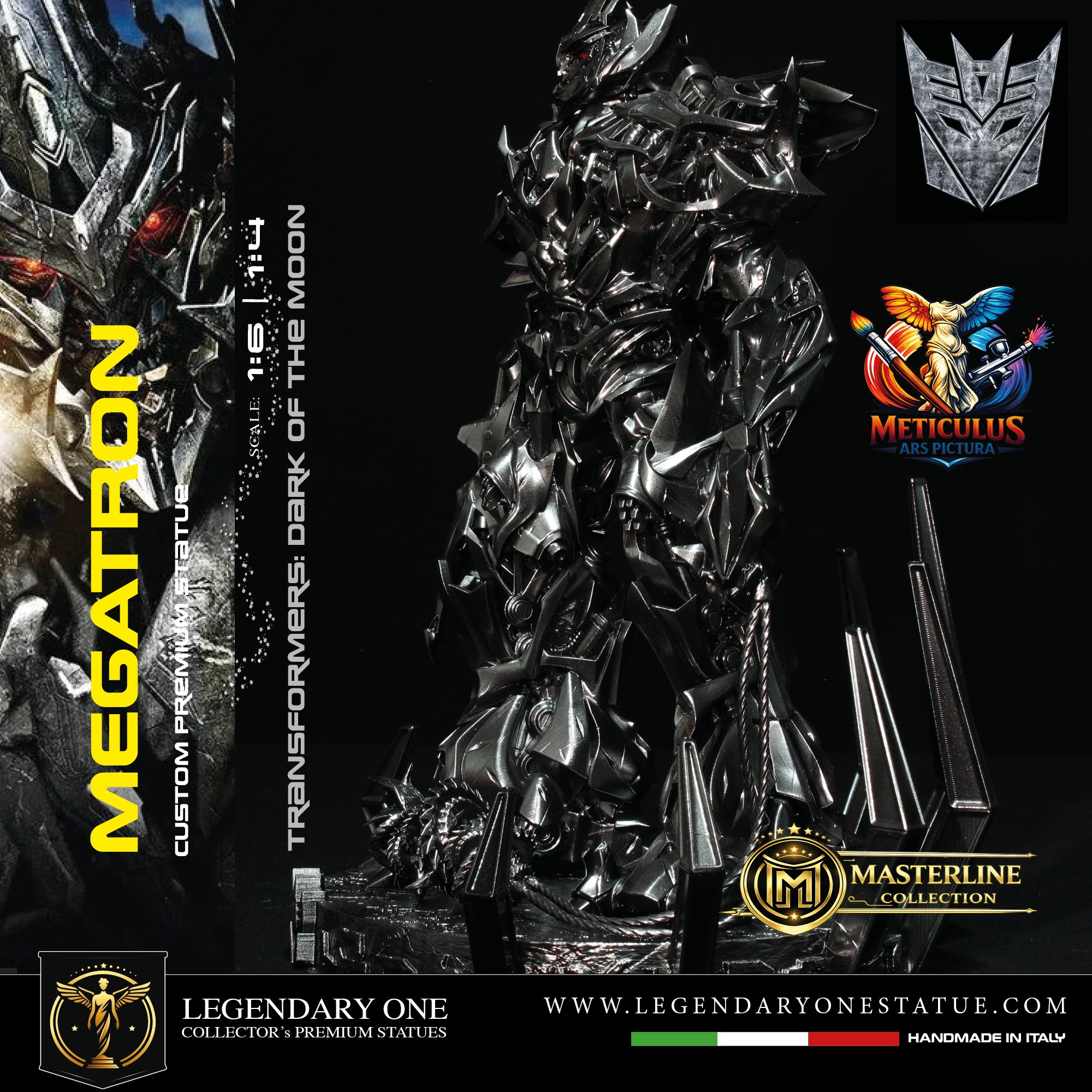 Megatron Ultimate figure - Transformers Statua esclusiva di Megatron Ultimate scala 1:4