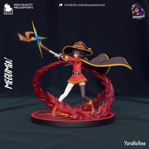 Megumin Konosuba statua da collezione IceBreaker Series