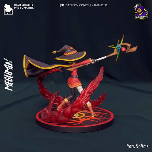 Megumin Konosuba statua da collezione IceBreaker Series