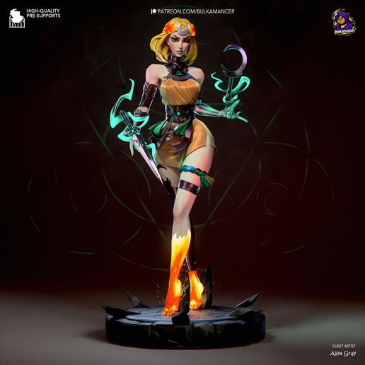 Melinoe Hades II statua da collezione IceBreaker Series