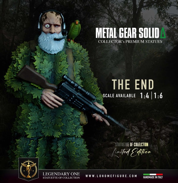 Metal Gear Solid Delta Exclusive Figure – The End Collectible Statue ...