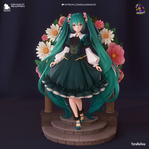 Hatsune Miku Vocaloid statua da collezione IceBreaker Series