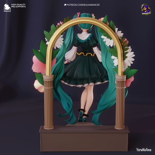 Hatsune Miku Vocaloid statua da collezione IceBreaker Series