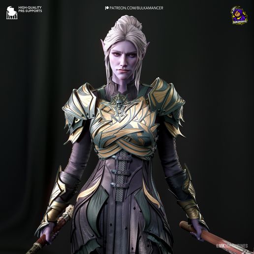 Minthara Baldur's Gate 3 statua da collezione IceBreaker Series