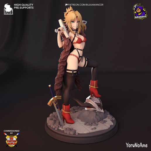 Mordred Fate NSFW Versions statua da collezione IceBreaker Series