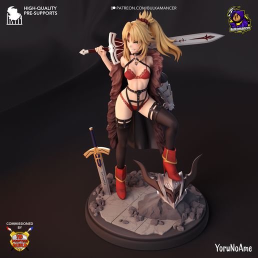 Mordred Fate NSFW Versions statua da collezione IceBreaker Series