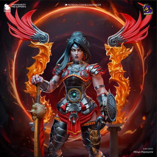 Nemesis Hades II statua da collezione IceBreaker Series