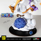 Statua Luffy Gear 5 - One Piece Action Figure Dipinta a Mano - Collezione Alta Risoluzione 12k - Regalo per Fan Anime e Manga One Piece