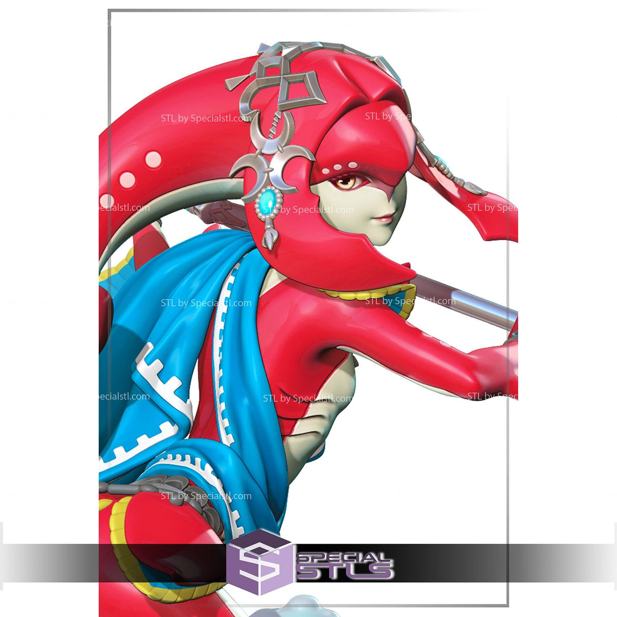 Mipha The Legend of Zelda statua da collezione IceBreaker Series