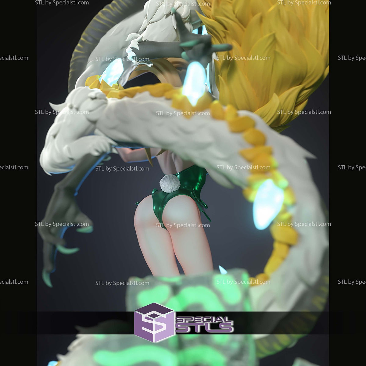 Zelda Light Dragon The Legend of Zelda dettaglio statua da collezione 3